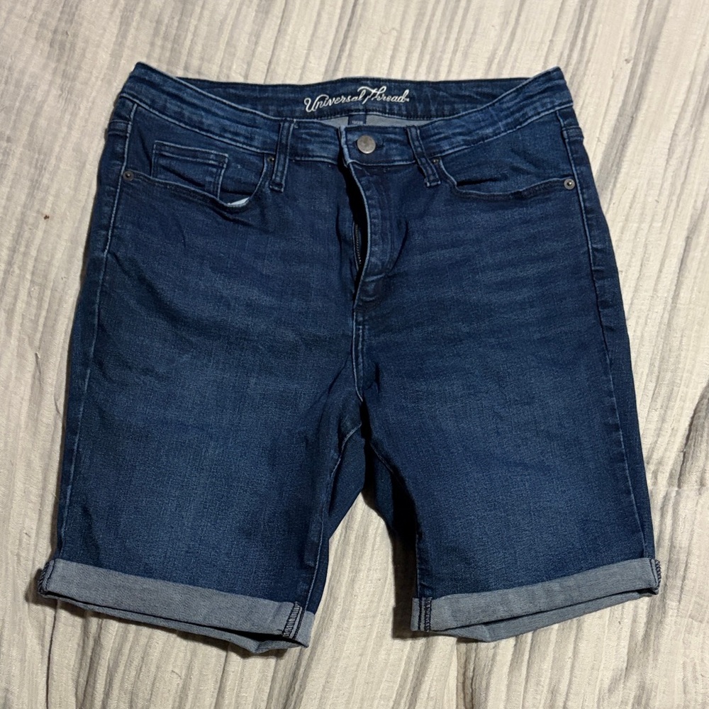 Universal Thread Dark Blue Jean Shorts
